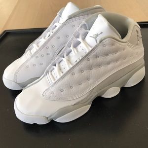 NEW Jordan Retro 13 Sneakers - White - Boys 4